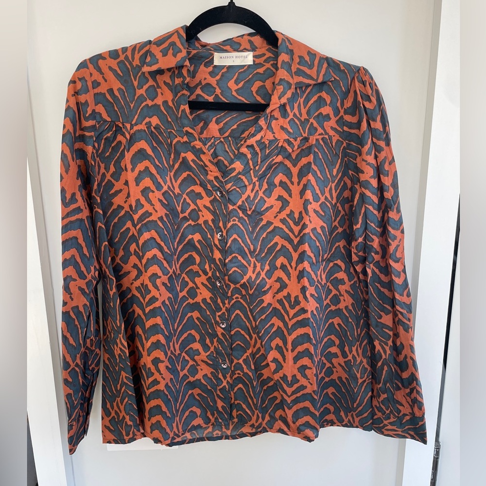 Maison Hotel button down shirt, unworn